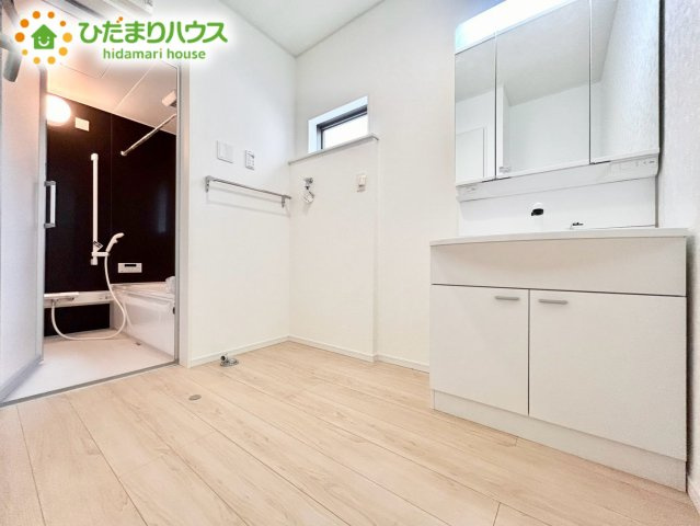 上尾市領家第2　新築戸建　クレイドル08の洗面所