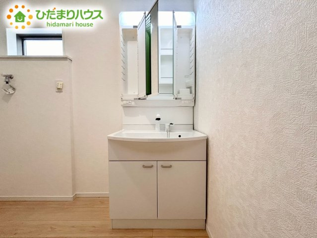 上尾市領家第2　新築戸建　クレイドル08の独立洗面台