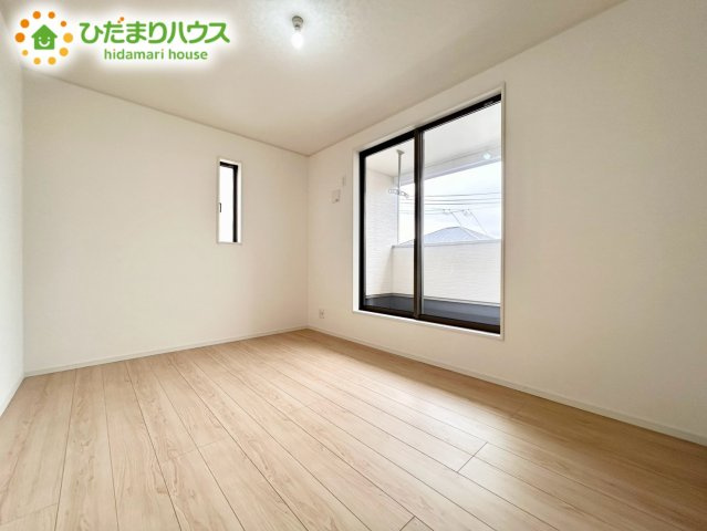 上尾市領家第2　新築戸建　クレイドル08の寝室|主寝室：6.5帖