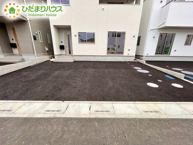 上尾市領家第2　新築戸建　クレイドル08の駐車場