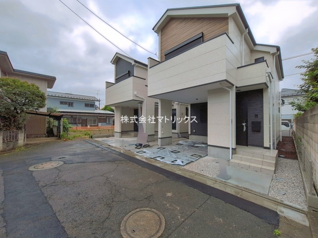 練馬区富士見台2丁目　ZEH水準　省エネ快適邸宅　限定2棟の前面道路含む現地写真