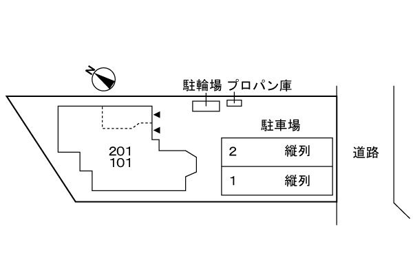 プラティーク・ミニヨン　　刈谷市の賃貸ならクラスホーム刈谷店の駐車場