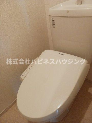 ラ・カーサ・ボニータのトイレ|清潔感のあるトイレです