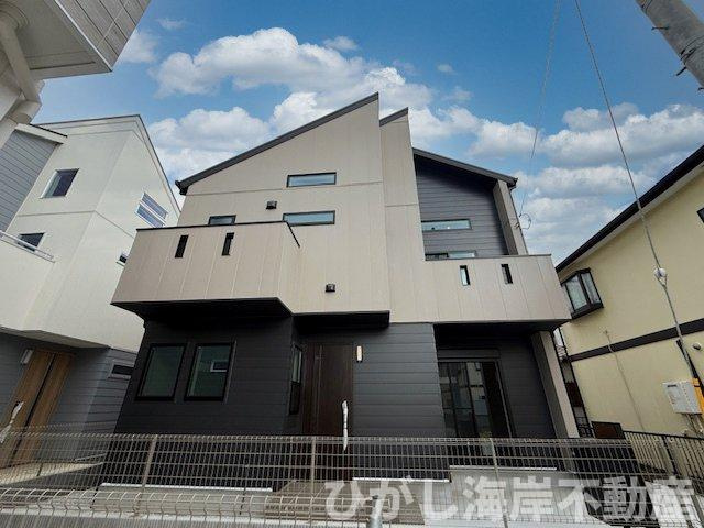 茅ヶ崎市小和田1丁目　 新築戸建 　全２棟の外観|現地外観
