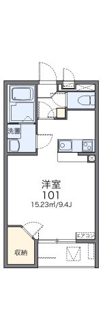 【間取り】 | ミモザ