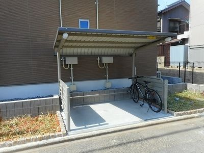 ビオーラ築盛Ⅱのその他|駐輪場です