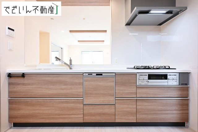 【キッチン】 | blooming garden深谷市上柴町西1丁目　新築住宅 | ≪2号棟≫
現地(2026年6月撮影)