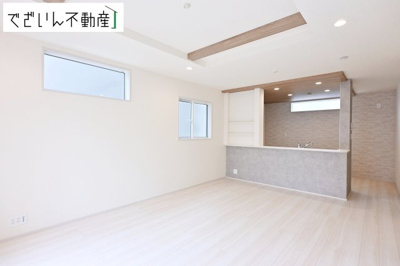 【居間・リビング】 | blooming garden深谷市上柴町西1丁目　新築住宅 | ≪2号棟≫
現地(2026年6月撮影)