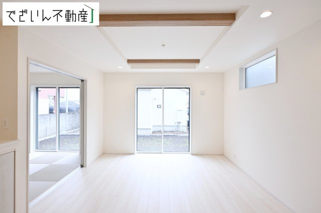 【居間・リビング】 | blooming garden深谷市上柴町西1丁目　新築住宅 | ≪2号棟≫
現地(2026年6月撮影)