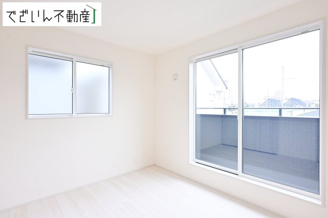 【洋室】 | blooming garden深谷市上柴町西1丁目　新築住宅 | ≪2号棟≫
現地(2026年6月撮影)