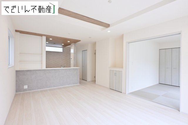 【居間・リビング】 | blooming garden深谷市上柴町西1丁目　新築住宅 | ≪2号棟≫
現地(2026年6月撮影)