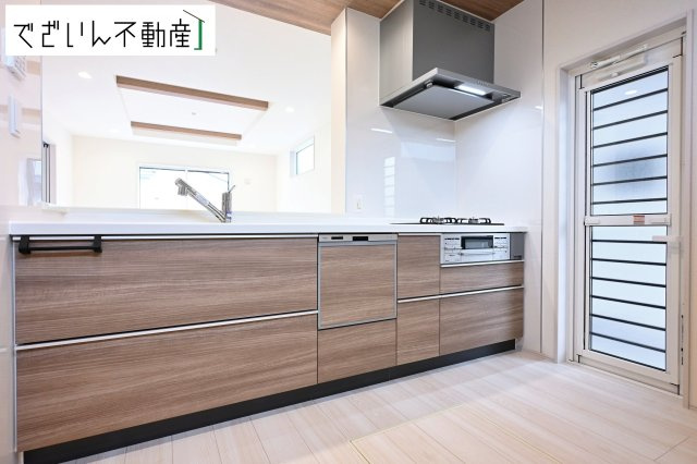 【キッチン】 | blooming garden深谷市上柴町西1丁目　新築住宅 | ≪2号棟≫
現地(2026年6月撮影)