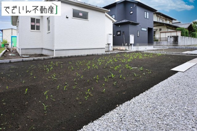 【庭】 | blooming garden深谷市上柴町西1丁目　新築住宅 | ≪2号棟≫
現地(2026年6月撮影)