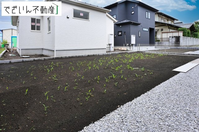 【庭】 | blooming garden深谷市上柴町西1丁目　新築住宅 | ≪2号棟≫
現地(2026年6月撮影)