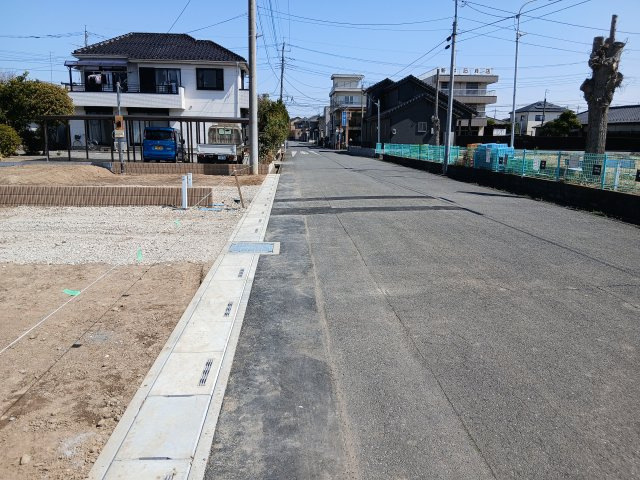 行田市桜町１丁目　の前面道路含む現地写真|現地前面道路（2026年03月17日）撮影