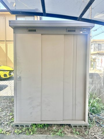 【中古戸建】館林市高根町の収納|■物置｜趣味やアウトドア用品など収納できます♪そのまま車に運べてラクチン♪