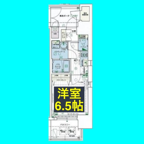 エステムコート名古屋黒川シャルマンの間取り