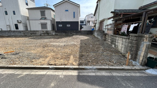 【前面道路含む現地写真】 | ■高槻市城南町四丁目　■建築条件付土地　■全３区画 新規分譲
