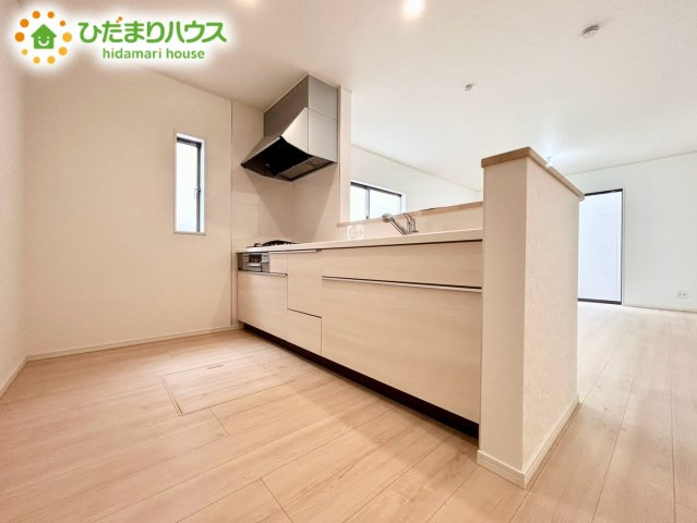 上尾市領家第2　新築戸建　クレイドル13のキッチン