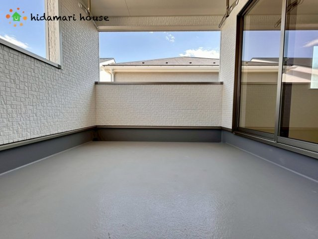 上尾市領家第2　新築戸建　クレイドル13のバルコニー