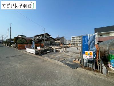 【外観】 | blooming garden深谷市上柴町西1丁目 【平屋】新築住宅 | ≪3号棟≫
現地(2026年3月撮影)