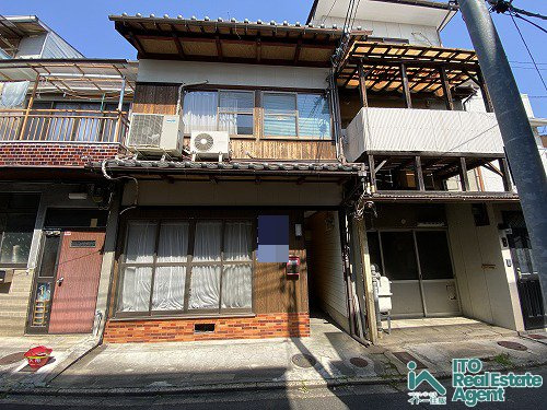 上京区一観音町 建築条件無し 土地の外観
