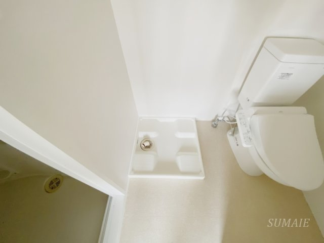 星野ビルの設備|室内洗濯機置き場☆