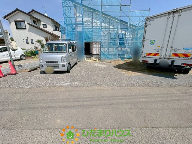 羽生市藤井上組2期　新築一戸建て　グラファーレの駐車場|2026/4/20　撮影
