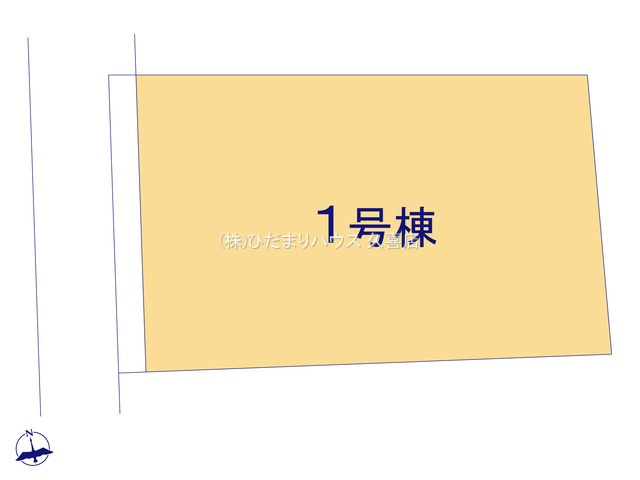 羽生市藤井上組2期　新築一戸建て　グラファーレの区画図