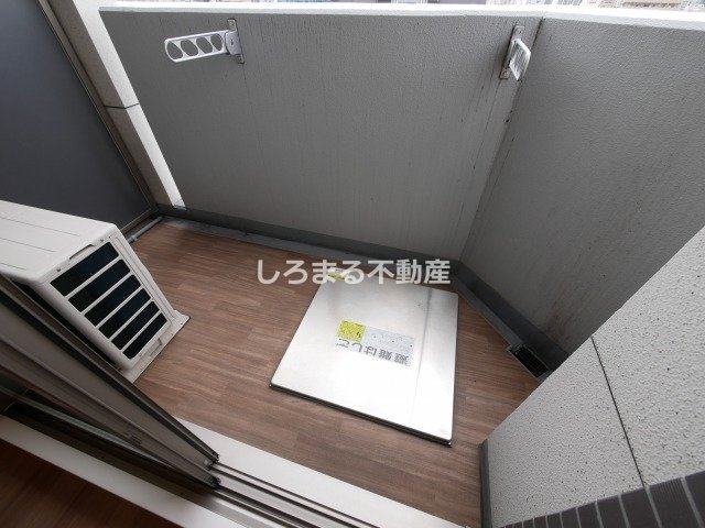 プレサンス扇町駅前のバルコニー