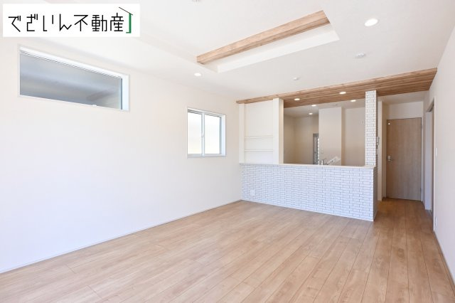 【居間・リビング】 | blooming garden深谷市上柴町西1丁目　新築住宅 | ≪4号棟≫
現地(2026年7月撮影)