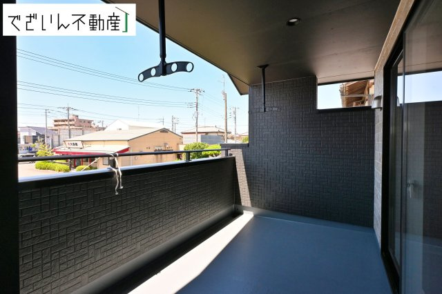 【バルコニー】 | blooming garden深谷市上柴町西1丁目　新築住宅 | ≪4号棟≫
現地(2026年7月撮影)