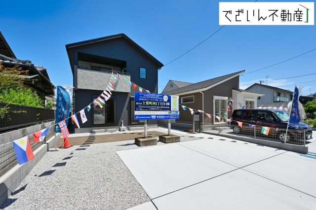 【前面道路含む現地写真】 | blooming garden深谷市上柴町西1丁目　新築住宅 | ≪4号棟≫
現地(2026年7月撮影)