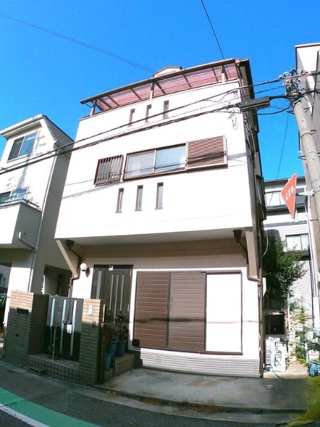 竹園町貸家の外観