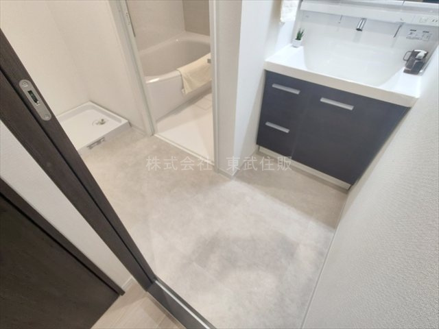 【脱衣所】 | ストークマンション川越 | 洗面室