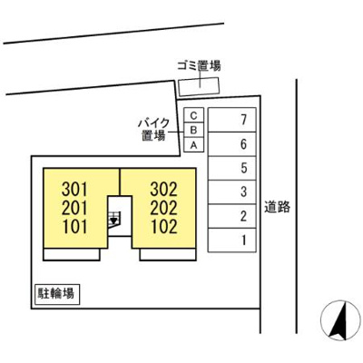 【区画図】 | ステラ大和