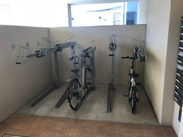 横浜市磯子区上町の賃貸マンションのその他共用部分|敷地内駐輪場完備！
