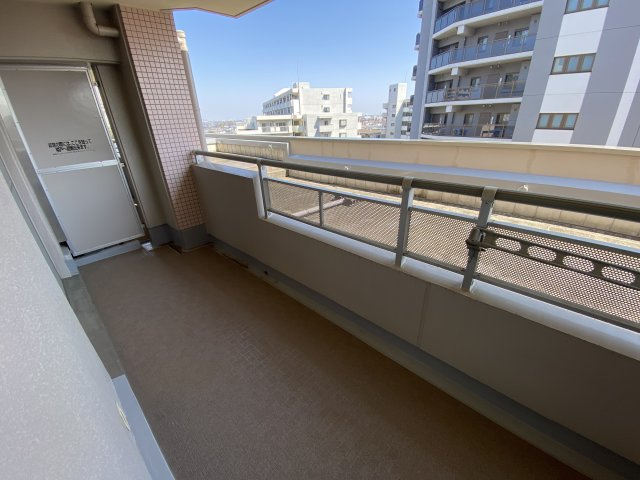 クレアビューコート清瀬駅前のバルコニー