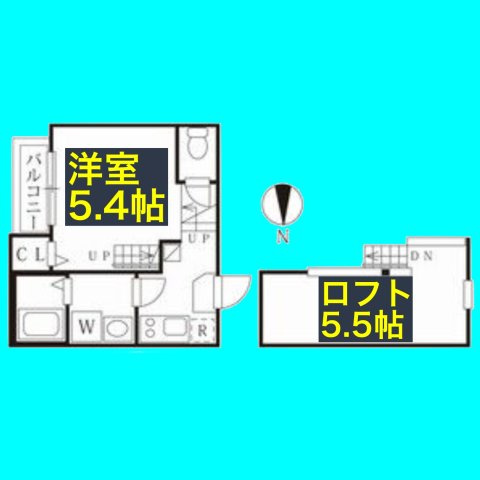 シエルクレアの間取り