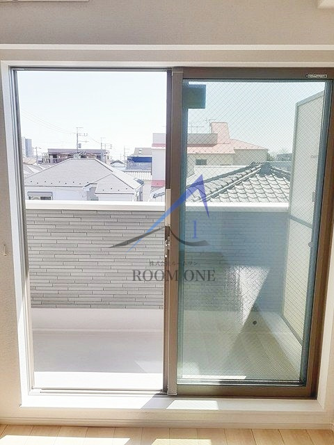 シェル　クレール　篠崎のバルコニー|バルコニーです。