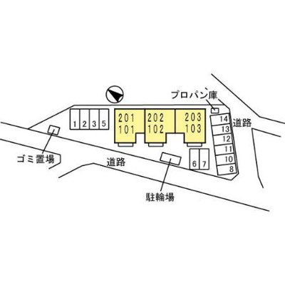 【区画図】 | コーエイハイム