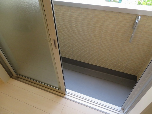 クレセントハイツのバルコニー