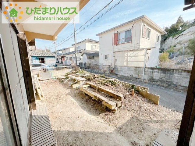 いわき市四倉町字鬼越　中古戸建　の庭