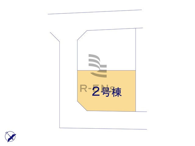【区画図】 | 西東京市西原町４丁目　新築戸建て　２号棟 | スーパー、コンビニ徒歩2分の便利な立地に2棟が誕生