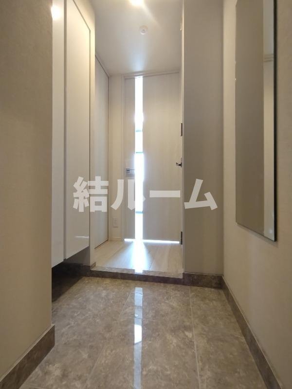 北区豊島２丁目の賃貸マンションの玄関