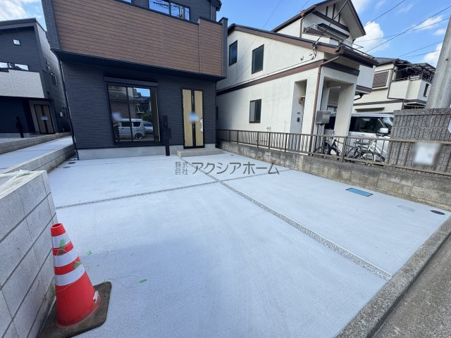所沢市向陽町・全3棟　新築一戸建　1号棟　～オール電化～の駐車場|駐車2台可能です(車種制限あり)