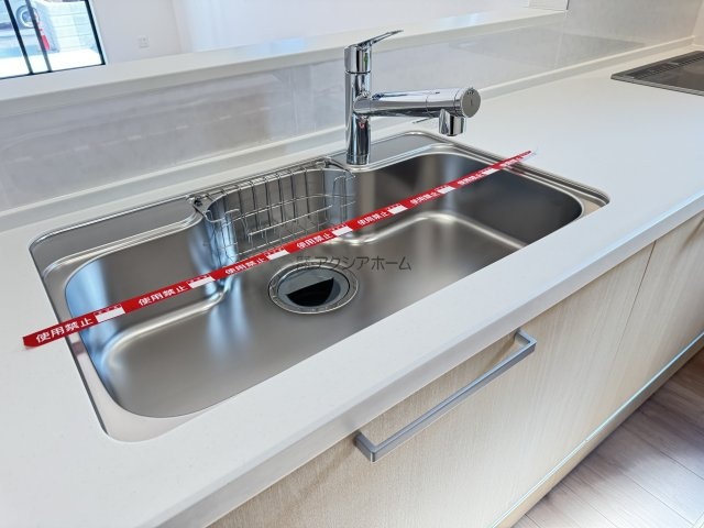 所沢市向陽町・全3棟　新築一戸建　1号棟　～オール電化～の設備|浄水器付水栓・シンク