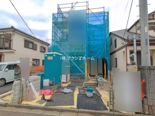 所沢市向陽町・全3棟　新築一戸建　1号棟　～オール電化～の前面道路含む現地写真|2026年5月14日撮影
