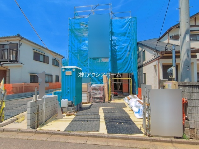所沢市向陽町・全3棟　新築一戸建　1号棟　～オール電化～の外観|現地写真（2026年4月15日）