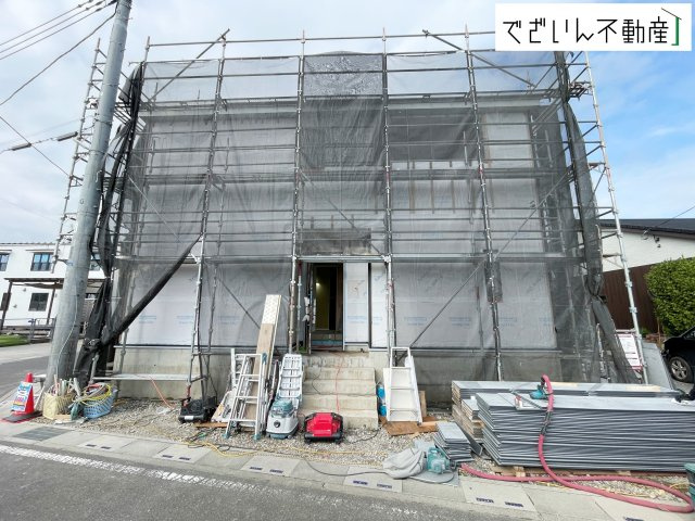 【外観】 | CRADLE GARDEN加須市北下新井第5　新築住宅 | ≪1号棟≫
現地(2026年7月撮影)